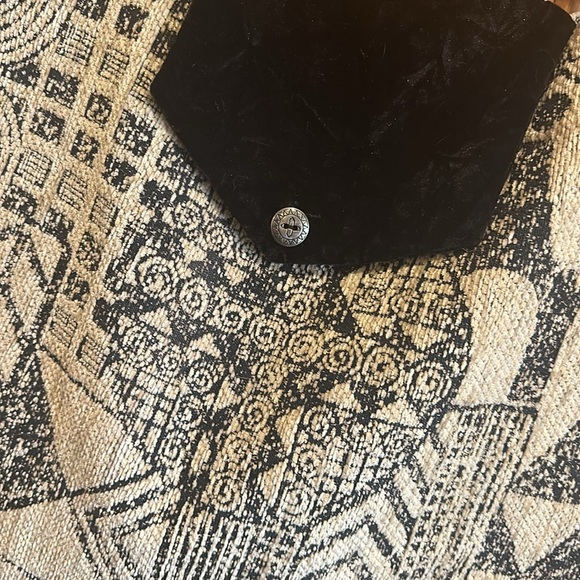 Beautiful cream black artsy tote bag weekender cruise beach - Picture 3 of 9